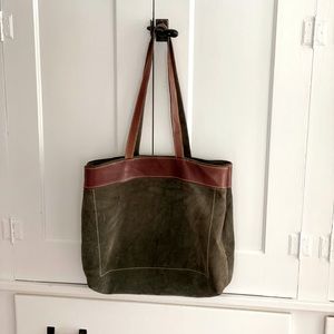 Loewe Suede tote bag